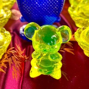 Vaseline Glass Boyd Glass Company Mouse